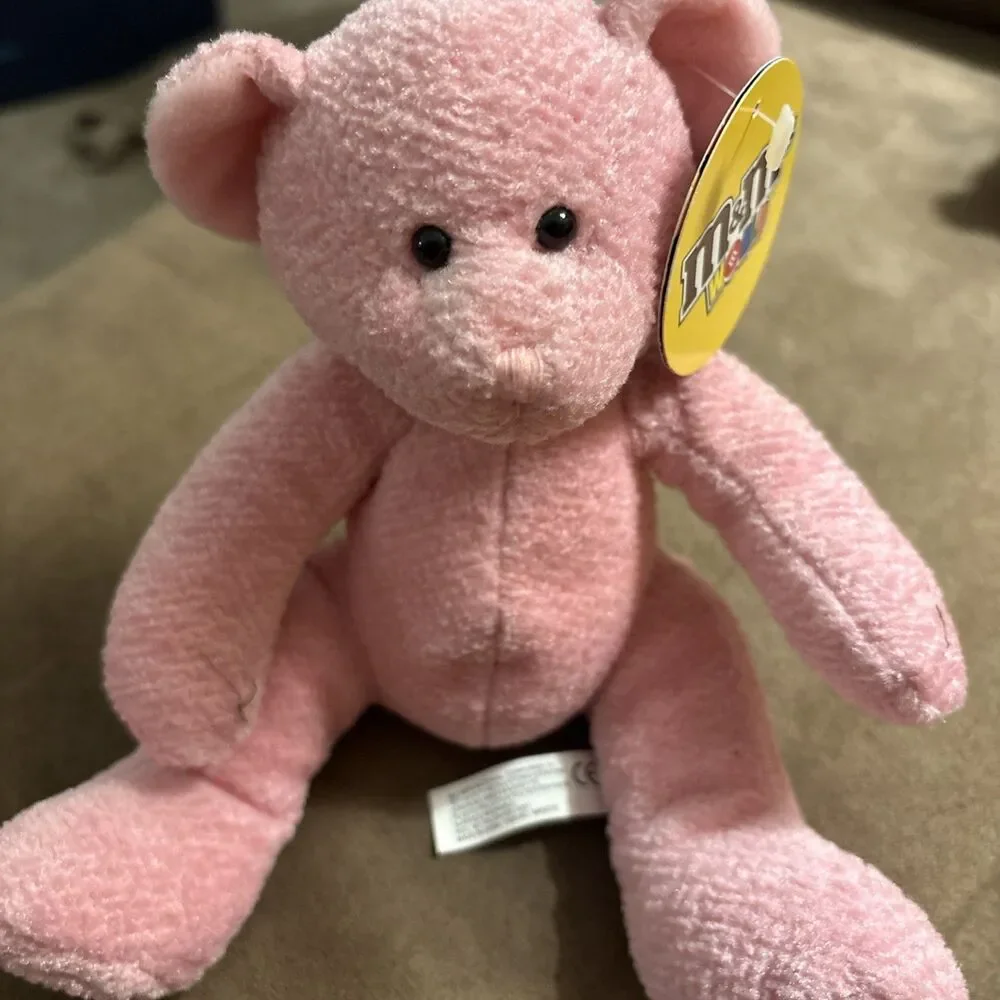June Birthstone Bear – Pearl – Plush Collectible – Birthday Gift